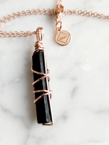 Embrace the grounding and protective energy of Black Tourmaline, a powerful ally in shielding your spirit from negativity