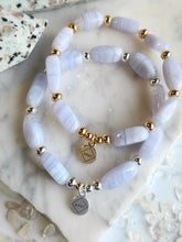 Load image into Gallery viewer, Blue Lace Agate Bracelet
