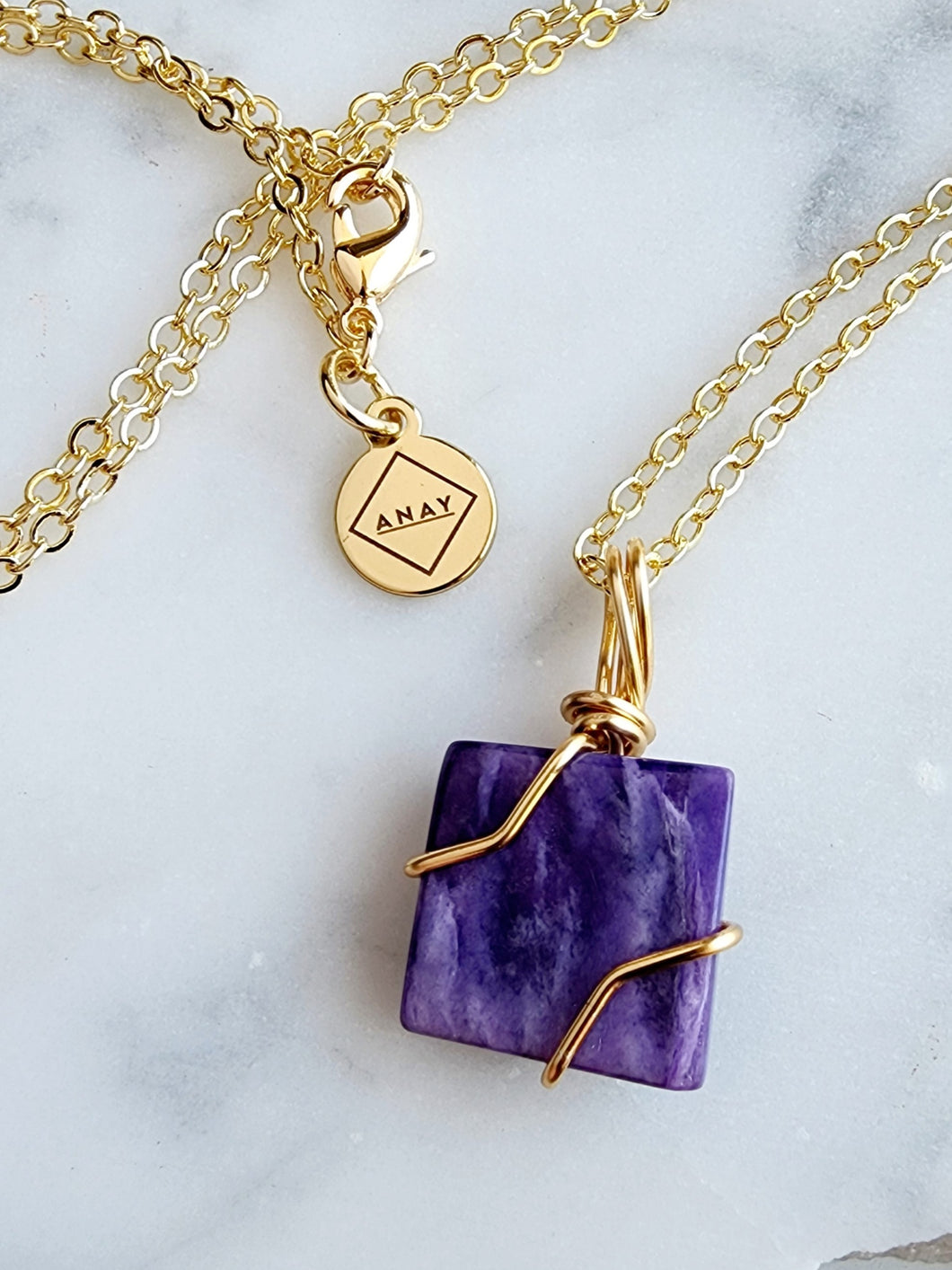  Let Charoite help you dissolve fear, negativity, and stress while bringing courage and clarity to your journey. 