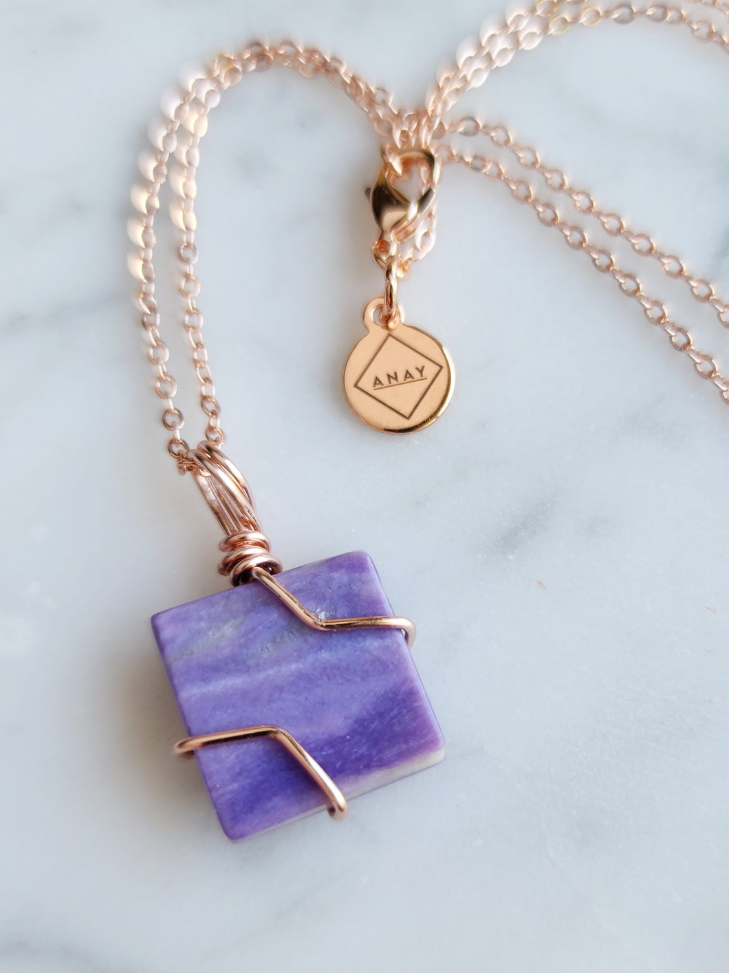  Let Charoite help you dissolve fear, negativity, and stress while bringing courage and clarity to your journey. 