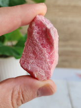 Load image into Gallery viewer, Rhodochrosite nurtures self-love, emotional healing, and spiritual growth, making it perfect for meditation and daily balance
