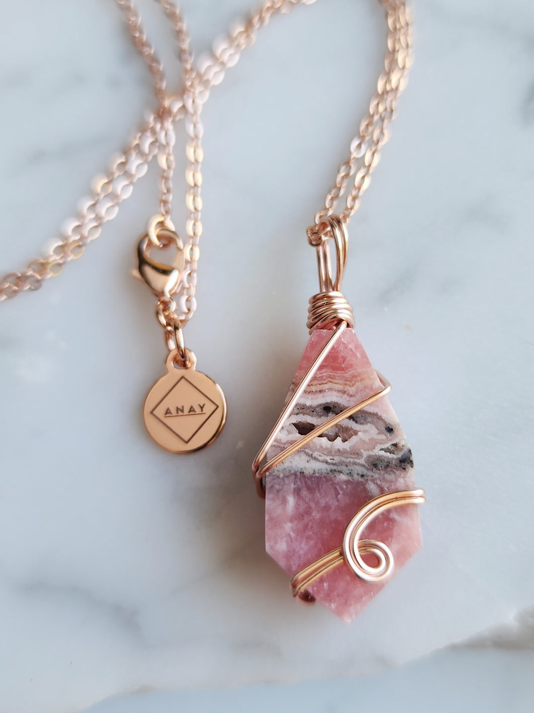 Embrace Rhodochrosite’s soothing energy to inspire compassion, harmony, and a deeper connection with your higher self