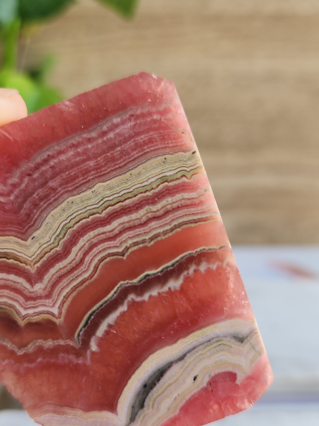 Rhodochrosite Slice #3